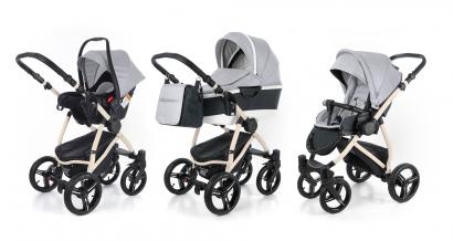 Коляска 3 в 1 Esspero Newborn Lux Alu (шасси Beige)