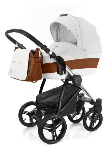 Коляска для новорожденных Esspero Grand Newborn Lux (шасси Chrome)