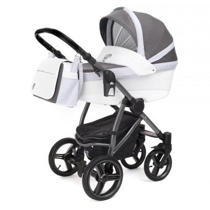 Коляска для новорожденных Esspero Grand Newborn Lux (шасси Graphite)