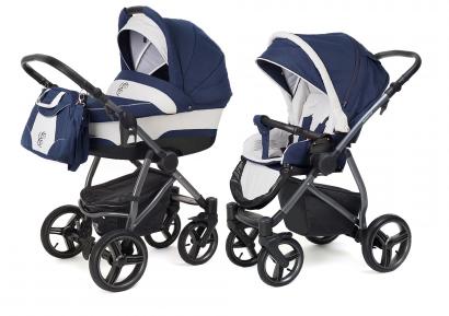 Коляска 2 в 1 Esspero Newborn Lux (шасси Graphite)