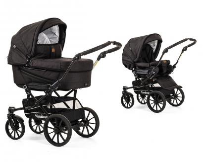 Коляска 2 в 1 Emmaljunga Edge Duo Combi Outdoor (шасси De Luxe)