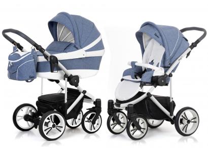 Коляска 2 в 1 Esspero Denim (шасси Magic Pro White)