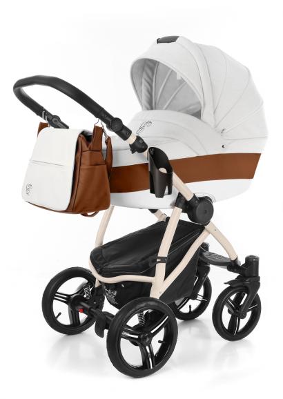 Коляска для новорожденных Esspero Grand Newborn Lux (шасси Beige)