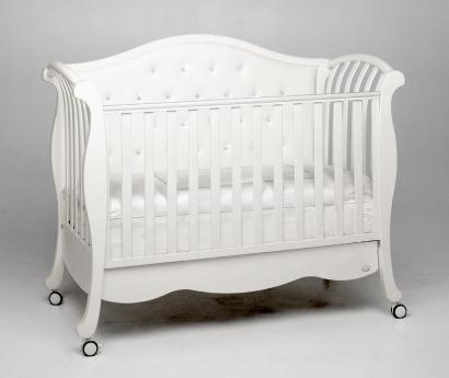 Кроватка Bambolina Divina Lux Cristallo 125x65