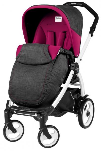 Прогулочная коляска Peg Perego Book 51 Pop Up Completo (шасси White/Black)
