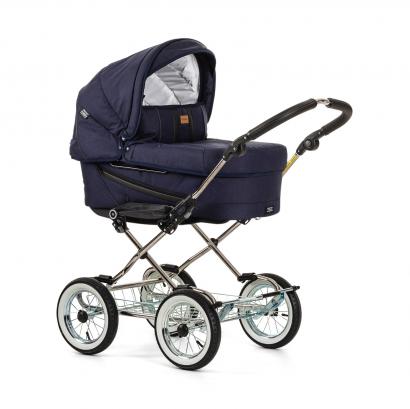 Детская коляска 2 в 1 Emmaljunga Edge Duo Combi Lounge (шасси Classic Chrome)