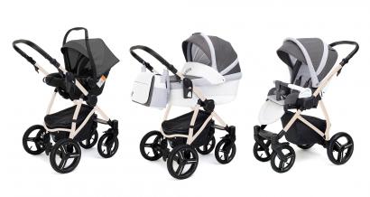 Коляска 3 в 1 Esspero Grand Newborn Lux (шасси Beige)
