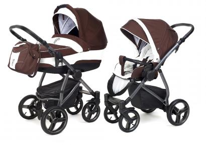 Коляска 2 в 1 Esspero Newborn Lux (шасси Graphite)