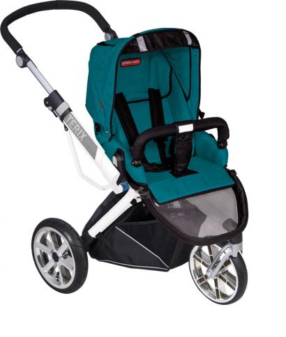 Коляска 2 в 1 Patron Triton 3W (белая рама)