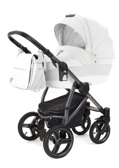 Коляска для новорожденных Esspero Grand Newborn Lux (шасси Graphite)