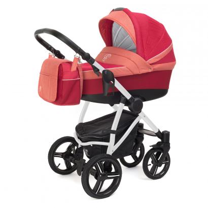 Коляска для новорожденных Esspero Grand Newborn Lux (шасси White)