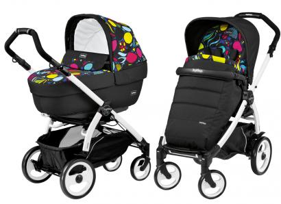Коляска 2 в 1 Peg Perego Book 51 Elite Modular (шасси White/Black)