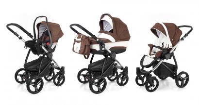 Коляска 3 в 1 Esspero Newborn Lux (шасси Chrome)