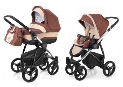 Коляска 2 в 1 Esspero Newborn Lux (шасси Chrome)