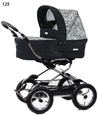 Детская коляска для новорожденных Bebecar Style At Chrome Tendence