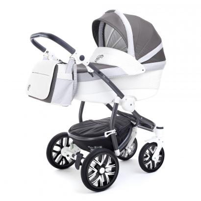 Коляска для новорожденных Esspero Grand Discovery (шасси Graphite White)