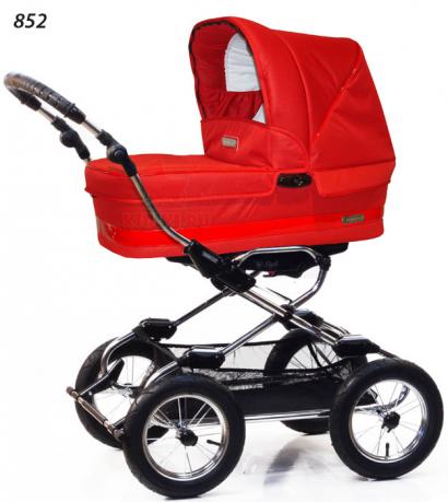 Детская коляска для новорожденных Bebecar Style At Chrome Tendence