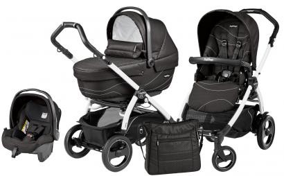 Коляска 3 в 1 Peg Perego Book 51 S XL Modular System (шасси White/Black)