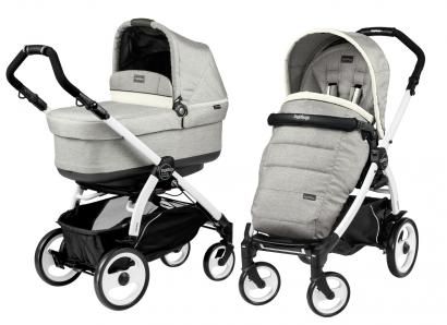 Коляска 2 в 1 Peg Perego Book 51 Pop Up Modular (шасси White/Black)
