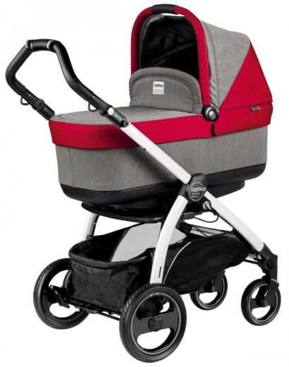 Коляска для новорожденных Peg Perego Book S Pop-Up (шасси White/Black)