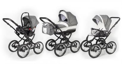 Коляска 3 в 1 Esspero Classic (шасси Black)