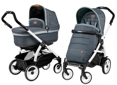 Коляска 2 в 1 Peg Perego Book 51 Pop Up Modular (шасси White/Black)