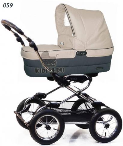 Детская коляска для новорожденных Bebecar Style At Chrome Tendence