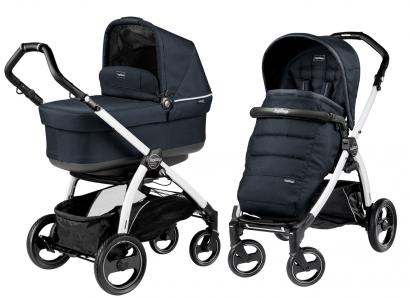 Коляска 2 в 1 Peg Perego Book S Pop Up Modular (шасси White/Black)
