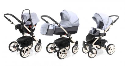 Коляска 3 в 1 Esspero Grand Tour (шасси Beige GT)