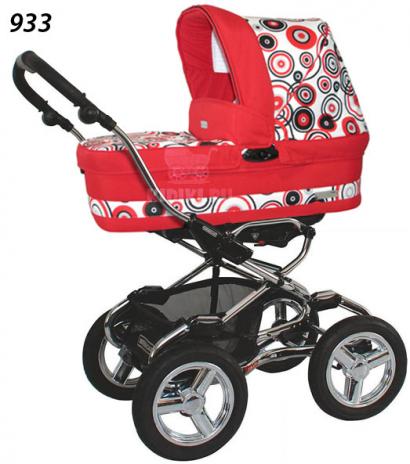 Детская коляска для новорожденных Bebecar Stylo AT Chrome Tendence
