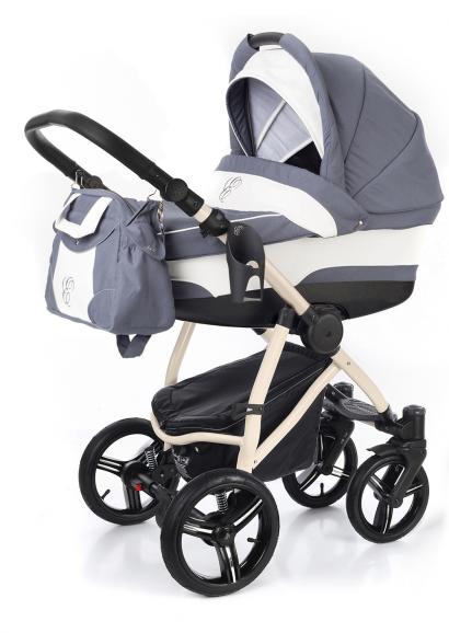 Коляска для новорожденных Esspero Newborn Lux (шасси Beige)