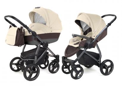 Коляска 2 в 1 Esspero Grand Newborn Lux (шасси Graphite)