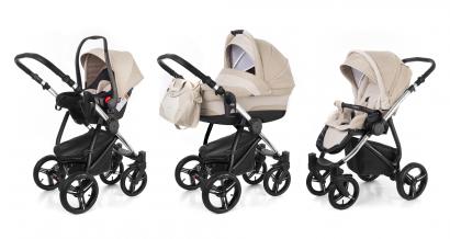 Коляска 3 в 1 Esspero Newborn Lux (шасси Chrome)