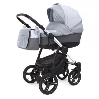 Коляска для новорожденных Esspero Grand Newborn Lux (шасси Chrome)