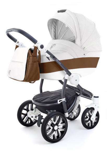 Коляска для новорожденных Esspero Grand Discovery (шасси Graphite White)