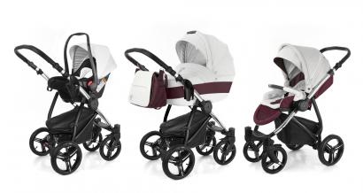 Коляска 3 в 1 Esspero Grand Newborn Lux (шасси Chrome)