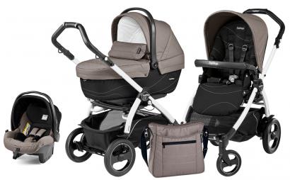 Коляска 3 в 1 Peg Perego Book 51 S XL Set Modular (шасси White/Black)