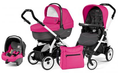 Коляска 3 в 1 Peg Perego Book 51 XL Modular System (шасси White/Black)