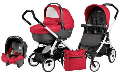 Коляска 3 в 1 Peg Perego Book 51 XL Modular System (шасси White/Black)
