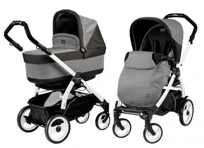 Коляска 2 в 1 Peg Perego Book 51 Pop Up Modular (шасси White/Black)