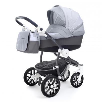 Коляска для новорожденных Esspero Grand Discovery (шасси Graphite White)