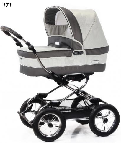 Детская коляска для новорожденных Bebecar Style At Chrome Tendence