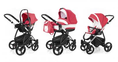 Коляска 3 в 1 Esspero Newborn Lux (шасси Chrome)