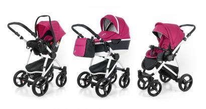 Коляска 3 в 1 Esspero Newborn Lux Alu (шасси White)