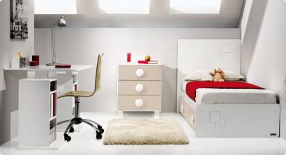 Детская кроватка-трансформер Trama Branco Mate / Terra серия Combi Light