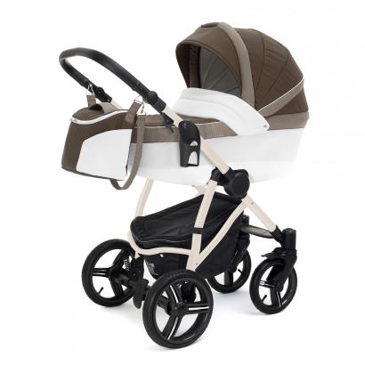 Коляска для новорожденных Esspero Grand Newborn Lux (шасси Beige)