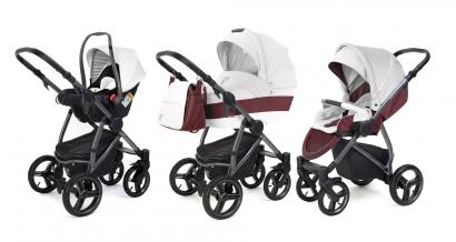 Коляска 3 в 1 Esspero Grand Newborn Lux (шасси Graphite)