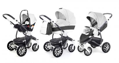 Коляска 3 в 1 Esspero Grand Discovery (шасси Graphite White)