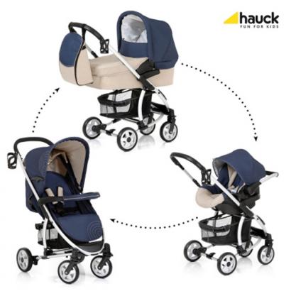 Коляска 3 в 1 Hauck Malibu All in One