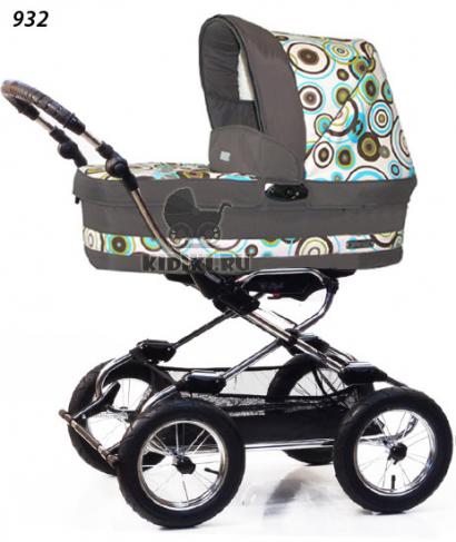 Детская коляска для новорожденных Bebecar Style At Chrome Tendence